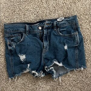 Old Navy Women's Ripped Blue Jean Shorts
